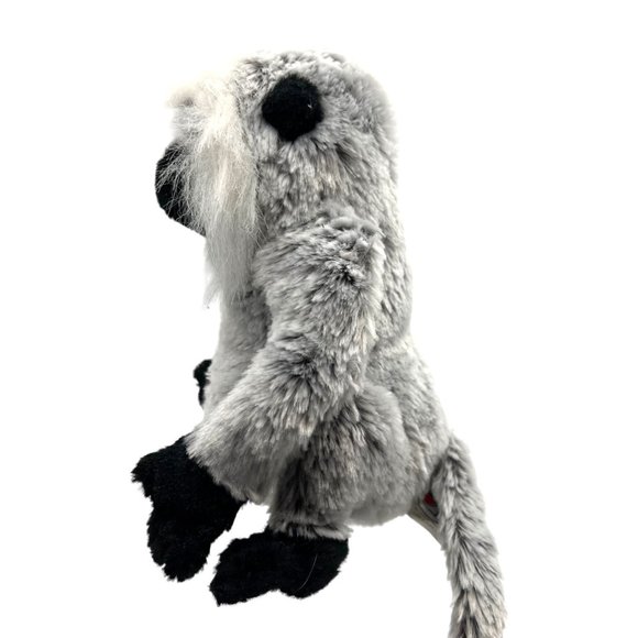 Ganz Webkinz Grey Langur Monkey Plush Stuffed Animal No Code Toy Display Decor - Picture 5 of 9